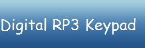 Digital RP3 Keypad